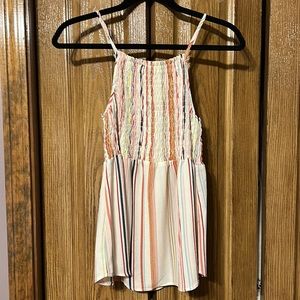 Colorful Striped Tank Top